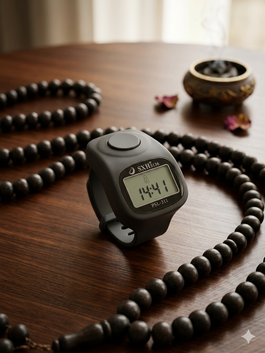 PSL-311 Digital Tasbih Rubber Texture